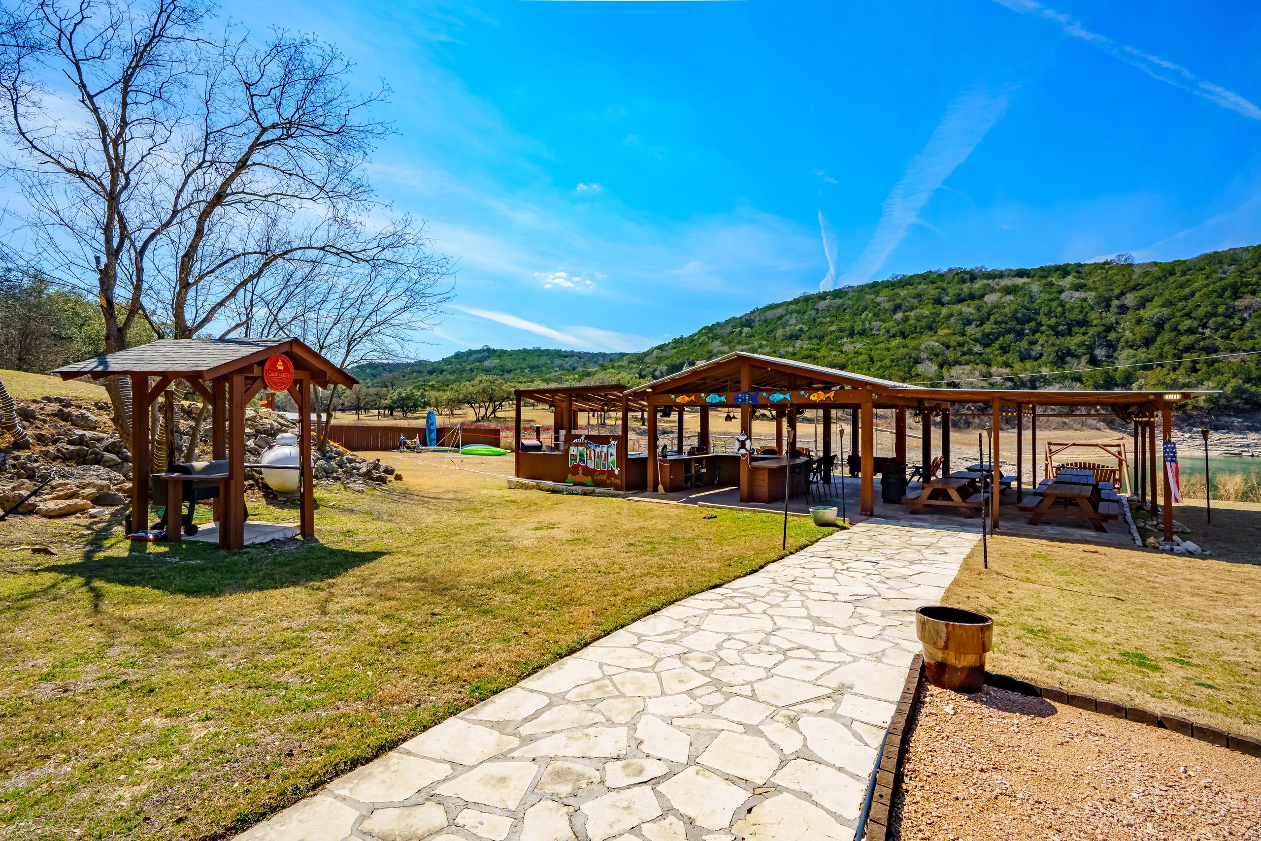 Pavilion grounds