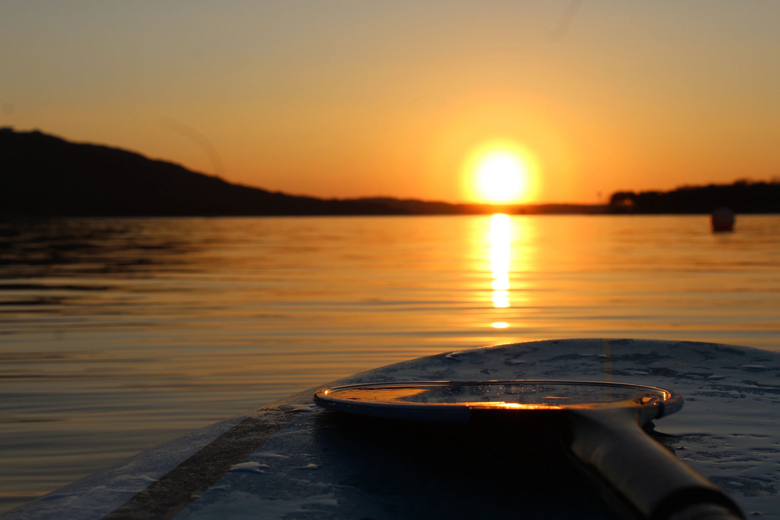 Lake sunset